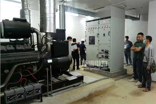 玉林市建筑安装工程集团有限公司采购2台520KW上柴发电机组