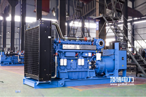 广东粤湾发电机有限公司签订450KW玉柴配上海斯坦福电机